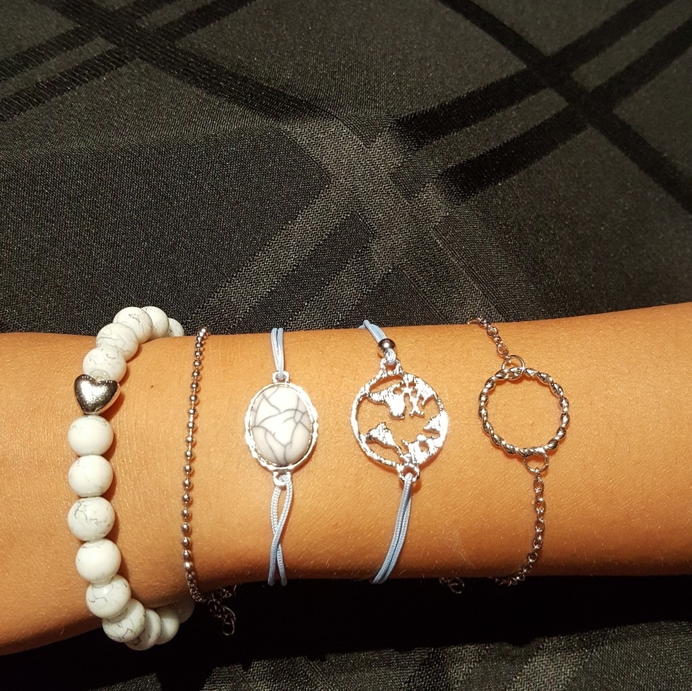 Boho multi layer bracelets 5 inc. - Picture 2 of 3